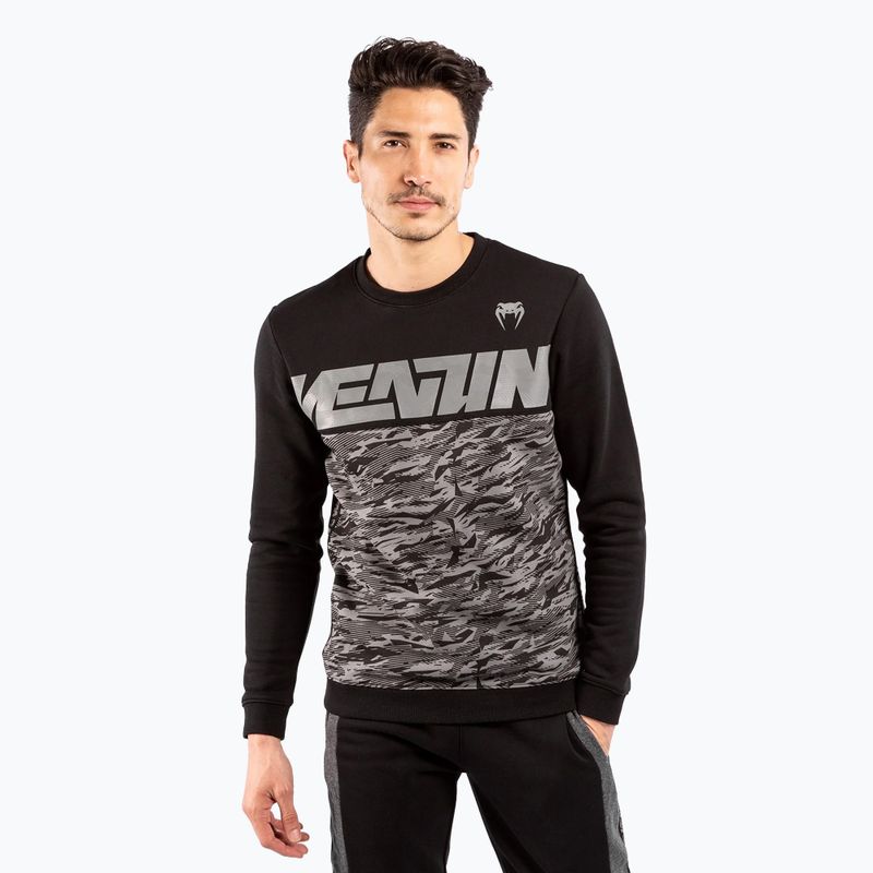 Bluza męska Venum Connect Crewneck black/dark camo