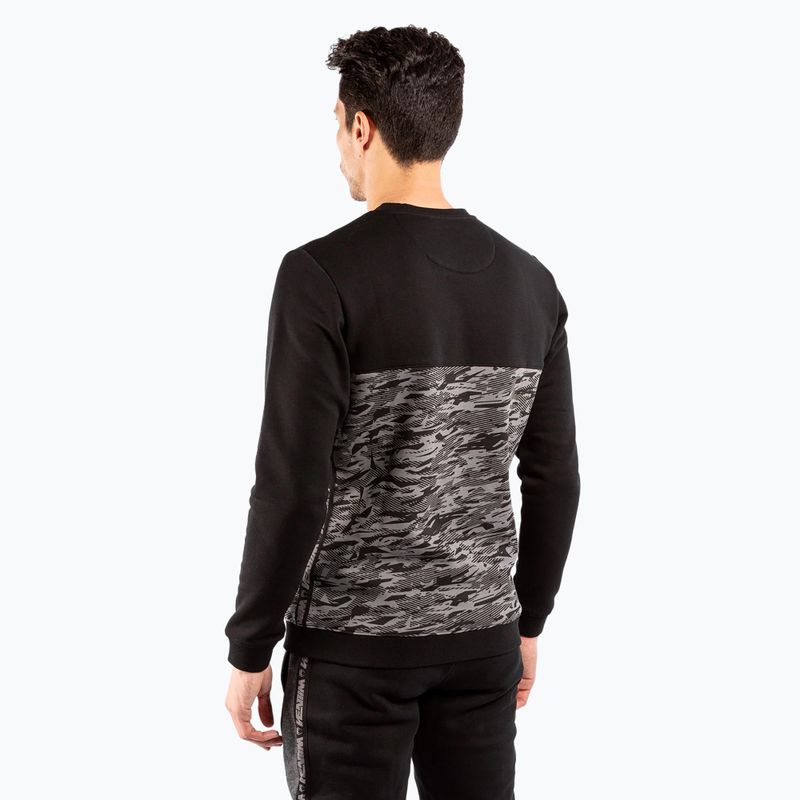 Bluza męska Venum Connect Crewneck black/dark camo 5