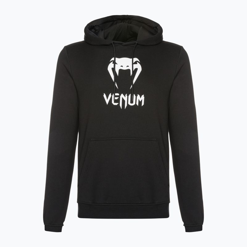 Bluza męska Venum Classic Hoodie black/white 5