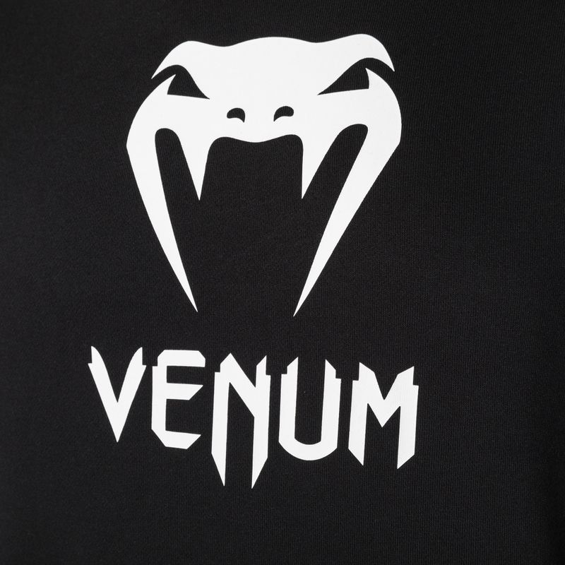 Bluza męska Venum Classic Hoodie black/white 7