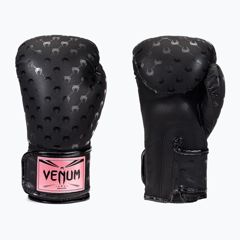 Rękawice bokserskie Venum Impact Monogram czarno-złote VENUM-04586-537 3