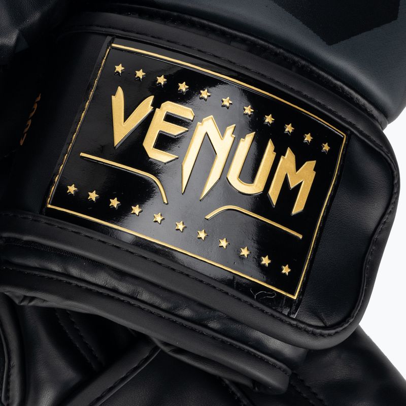 Rękawice bokserskie Venum Razor black/gold 4