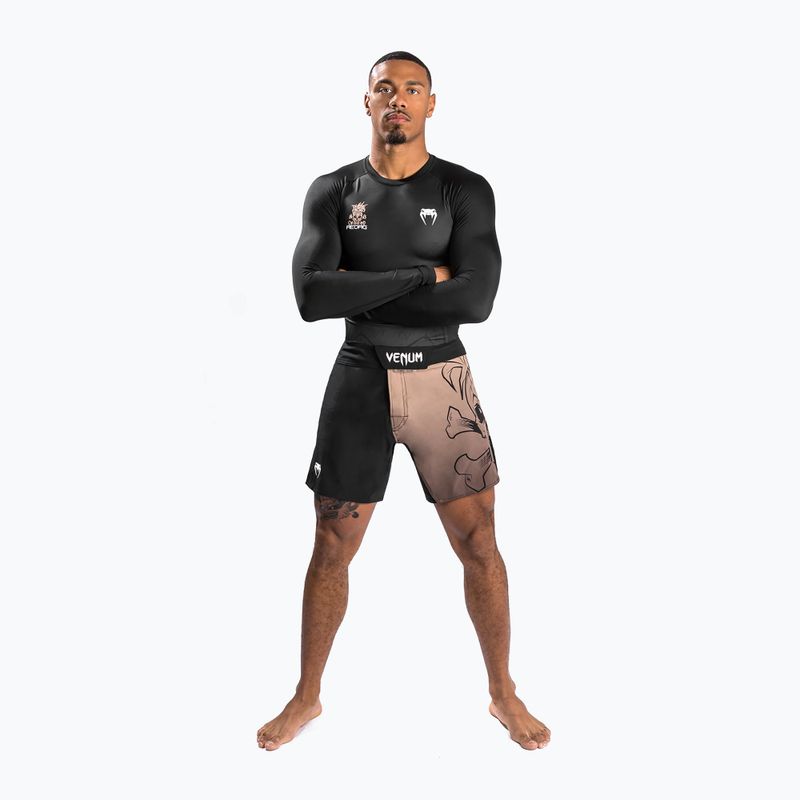 Spodenki męskie Venum Reorg Fightshort czarne 04715-001