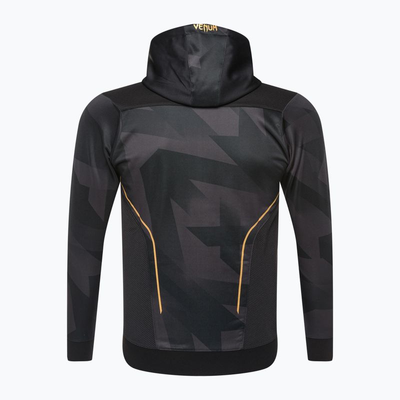 Bluza męska Venum Razor Hoodie black/gold 9