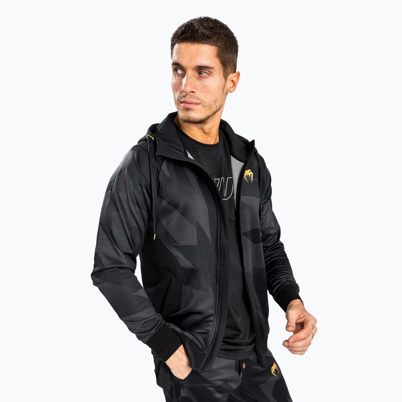 Bluza męska Venum Razor Hoodie black/gold 4