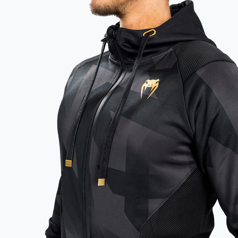 Bluza męska Venum Razor Hoodie black/gold 5