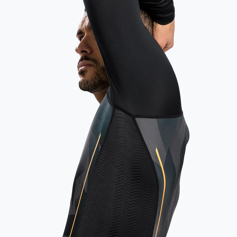 Rashguard longsleeve męski Venum Razor Rashguard black/gold 6