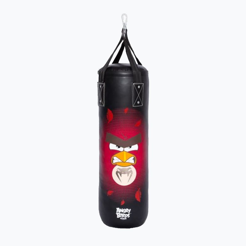 Worek bokserski dziecięcy Venum Angry Birds Punching Bag 90 x 30 black/red