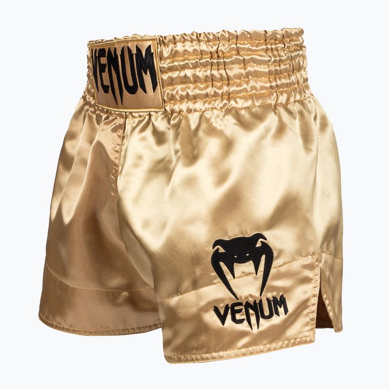 Spodenki treningowe męskie Venum Classic Muay Thai czarno-złote 03813-449 2