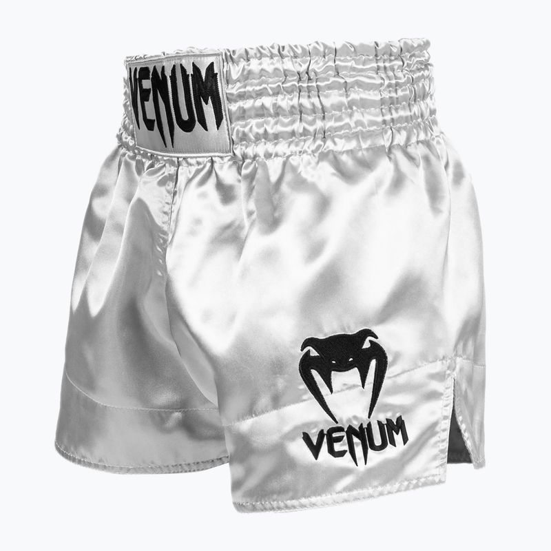 Spodenki treningowe męskie Venum Classic Muay Thai czarno-srebrne 03813-451 2