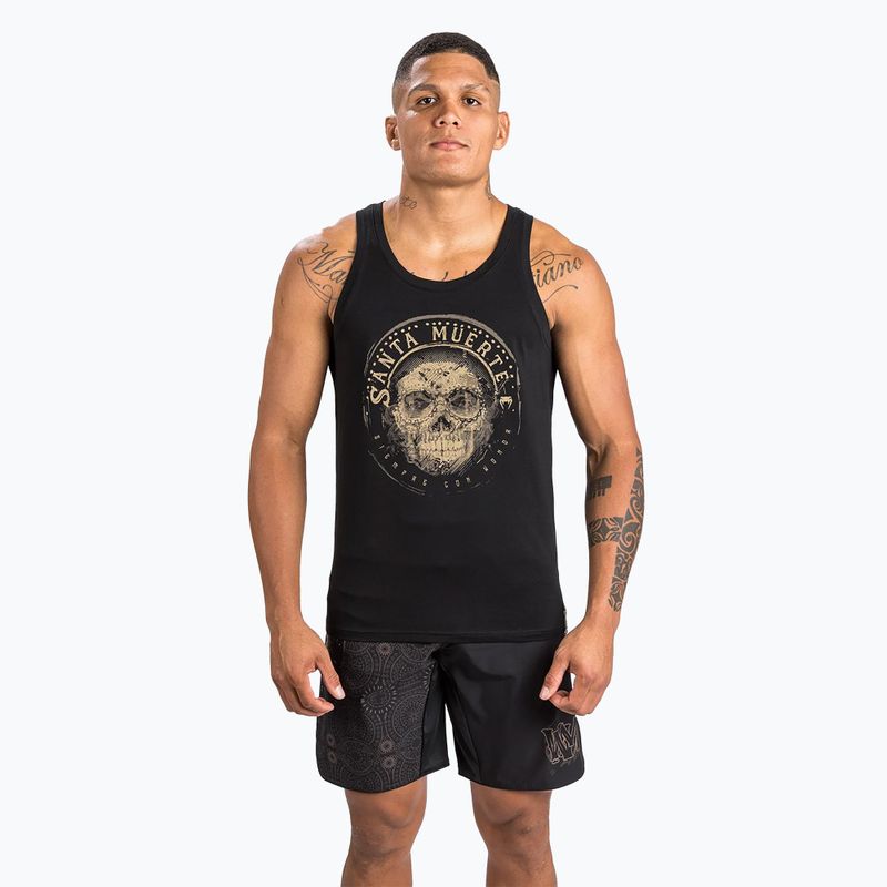 Koszulka męska Venum Santa Muerte Dark Side black/brown 4