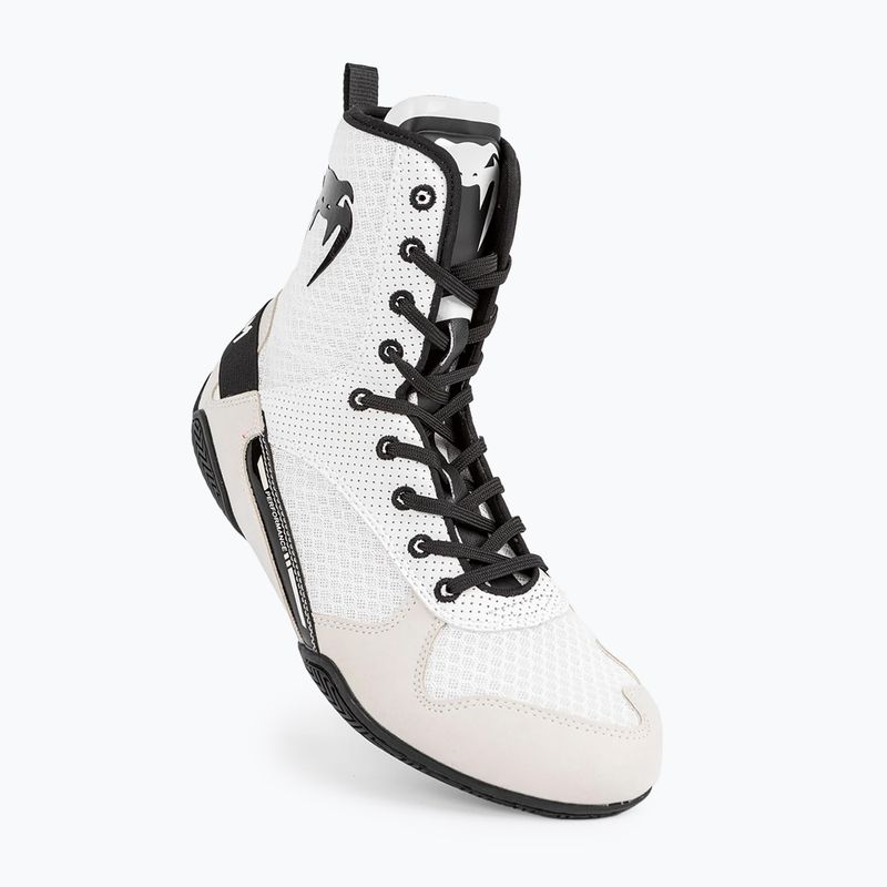 Buty bokserskie Venum Elite Boxing white/black 12