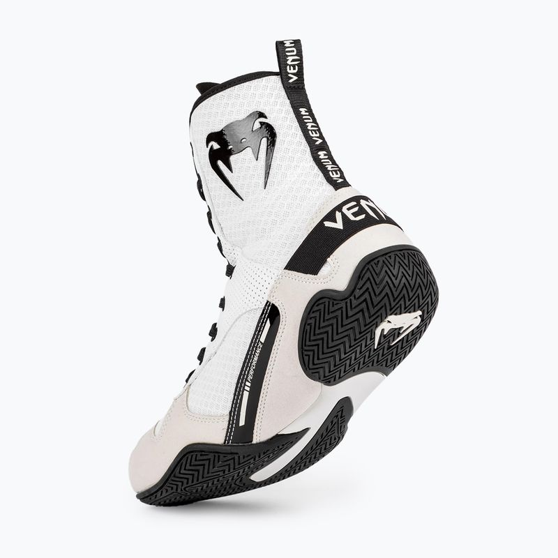 Buty bokserskie Venum Elite Boxing white/black 13