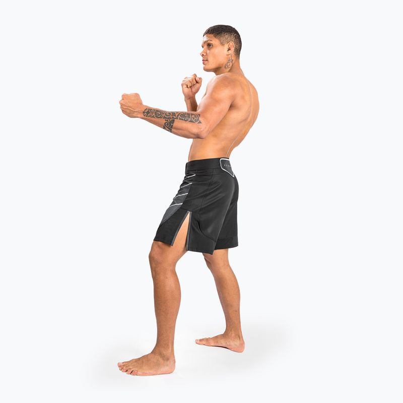 Spodenki treningowe męskie Venum Biomecha Fightshorts black/grey 6