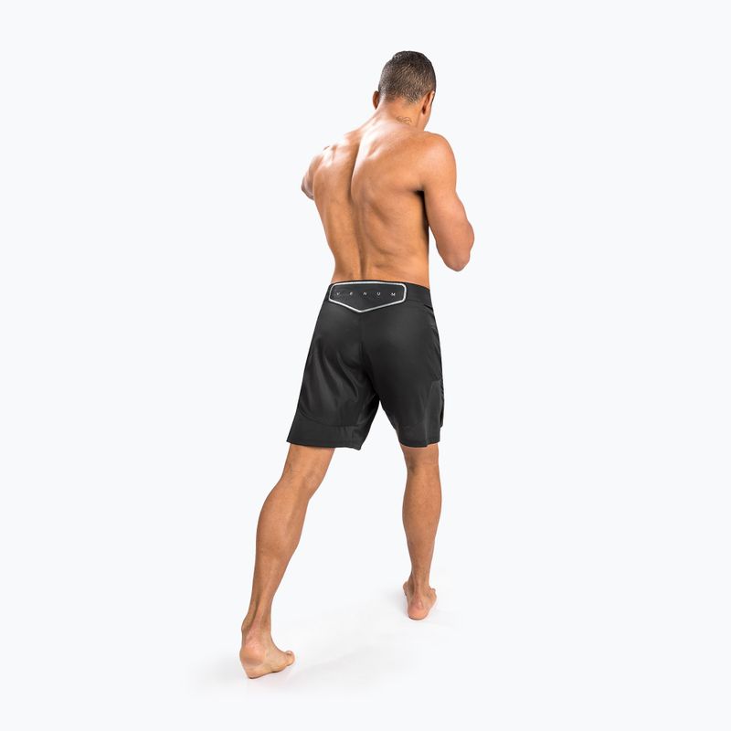 Spodenki treningowe męskie Venum Biomecha Fightshorts black/grey 9