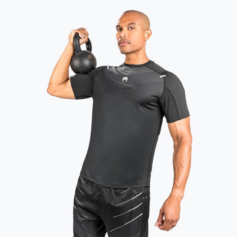 Koszulka męska Venum Biomecha Dry Tech black/grey 2
