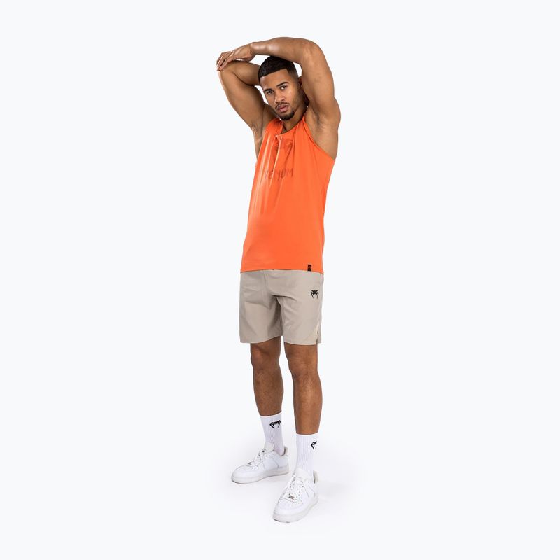 Tank top męski Venum Classic orange 2