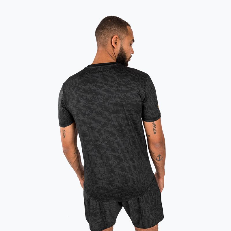 Koszulka treningowa męska Venum X Ares 2.0 Dry Tech black/gold 3