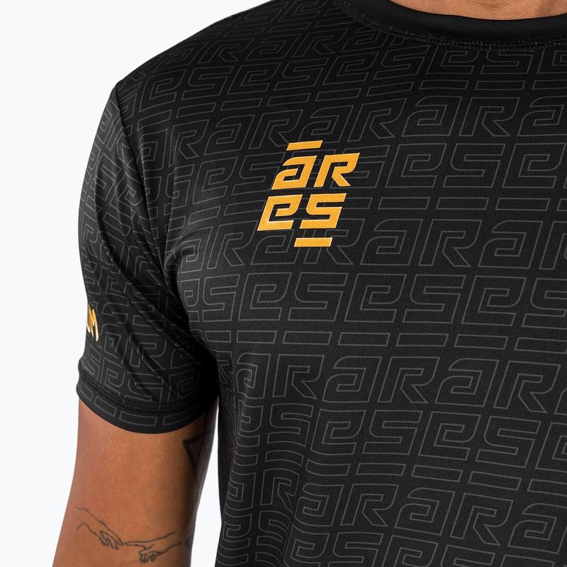 Koszulka treningowa męska Venum X Ares 2.0 Dry Tech black/gold 8