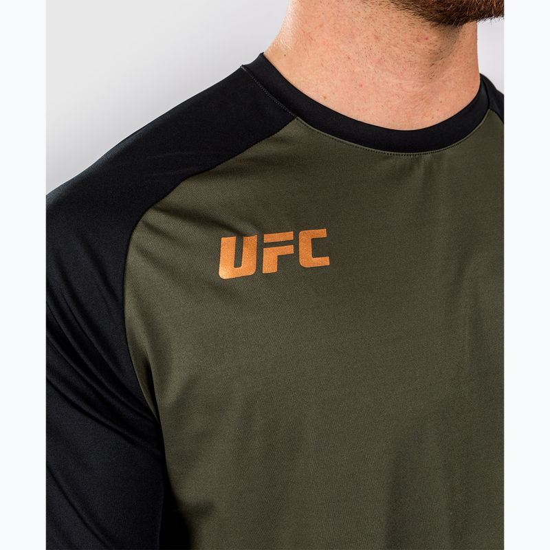 Koszulka męska Venum UFC By Adrenaline Fight Week Dry-Tech khaki 6