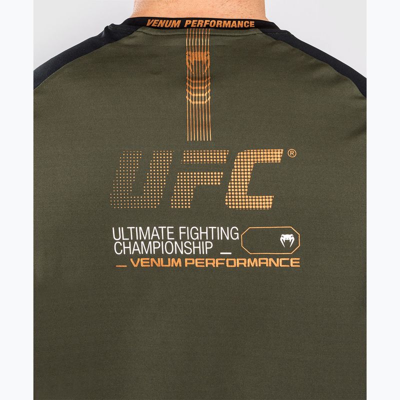 Koszulka męska Venum UFC By Adrenaline Fight Week Dry-Tech khaki 7