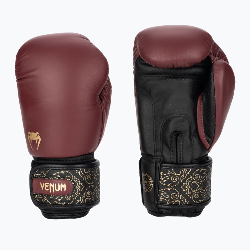 Rękawice bokserskie Venum Power 2.0 burgundy/black