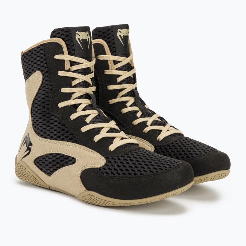 Buty bokserskie Venum Contender Boxing black/sand 4