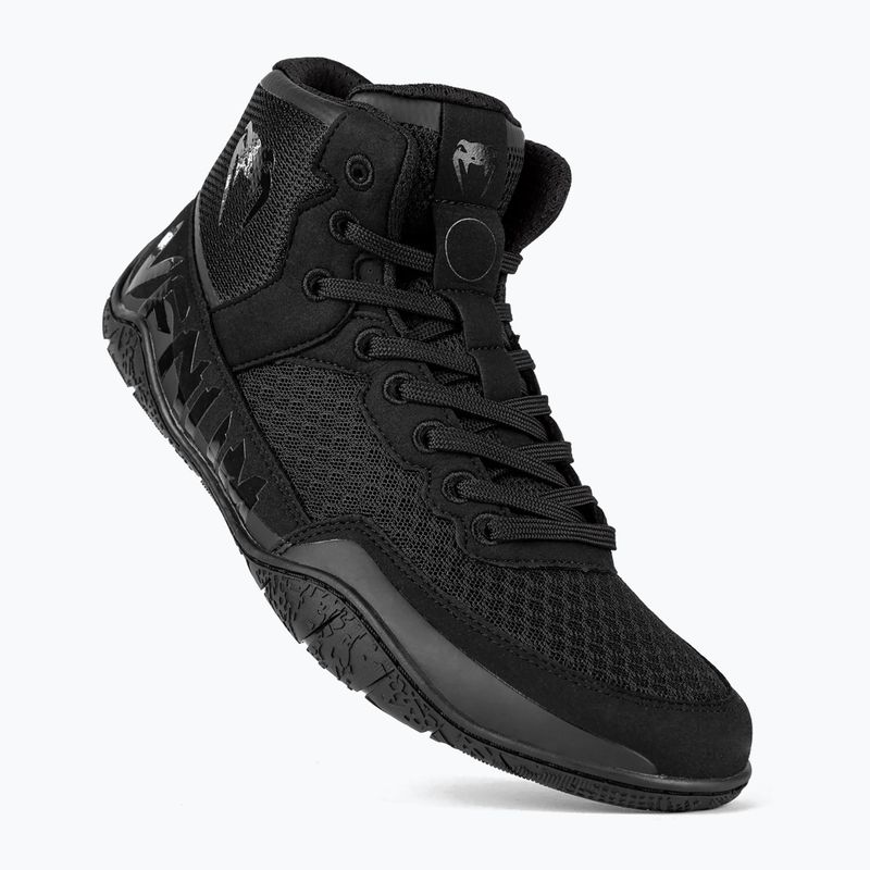 Buty bokserskie Venum Elite Wrestling burgundy 4