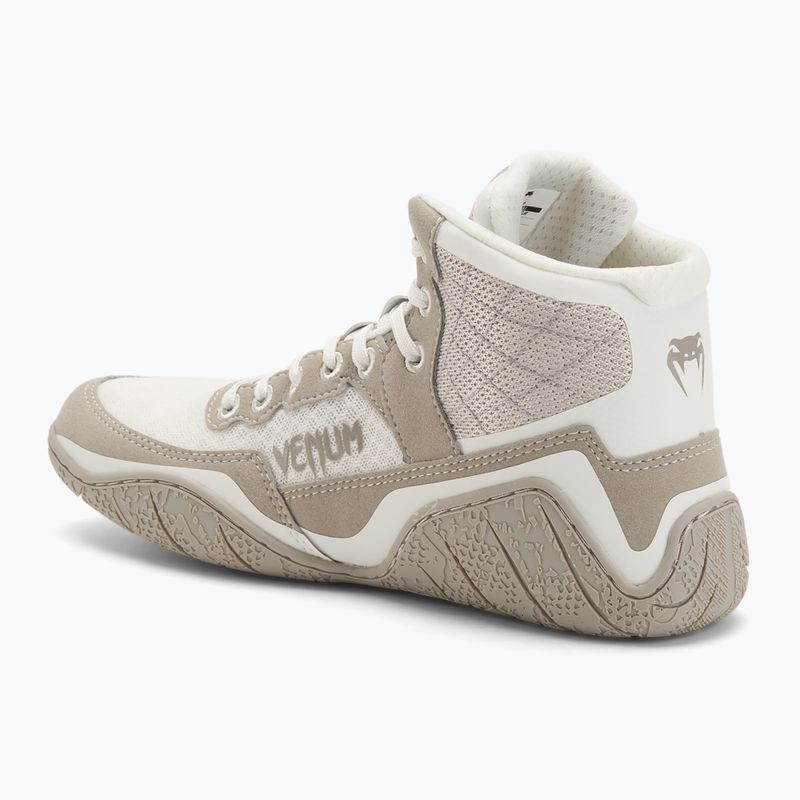 Buty bokserskie Venum Elite Wrestling beige/sand 3