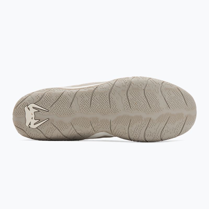 Buty bokserskie Venum Elite Wrestling beige/sand 4