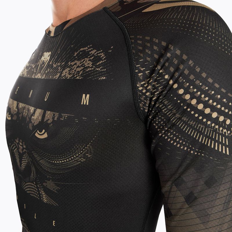 Rashguard męski Venum Gorilla Jungle Rashguard sand/black 7