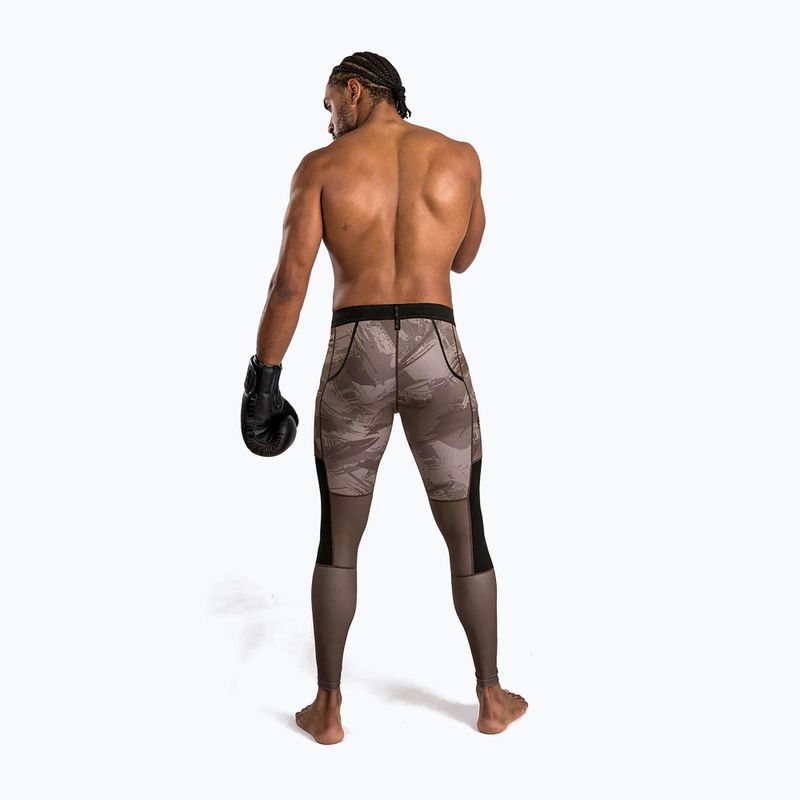 Legginsy męskie Venum Electron 3.0 Spats sand 3