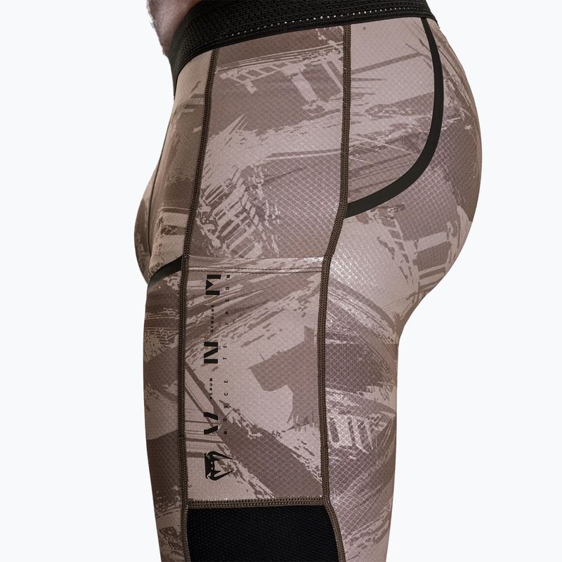 Legginsy męskie Venum Electron 3.0 Spats sand 7