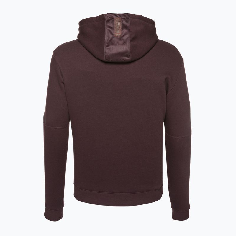 Bluza męska Venum Silent Power Hoodie dark brown 8