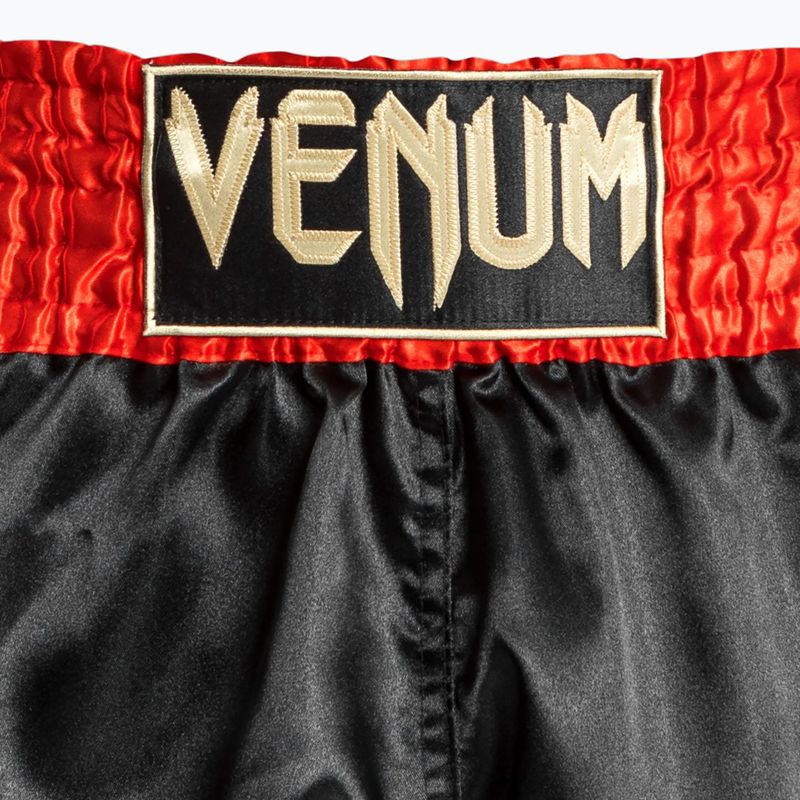 Spodenki treningowe męskie Venum Classic Muay Thai red/black/gold 4