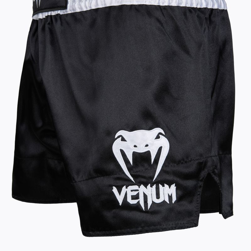 Spodenki treningowe męskie Venum Classic Muay Thai black/white/gold 3