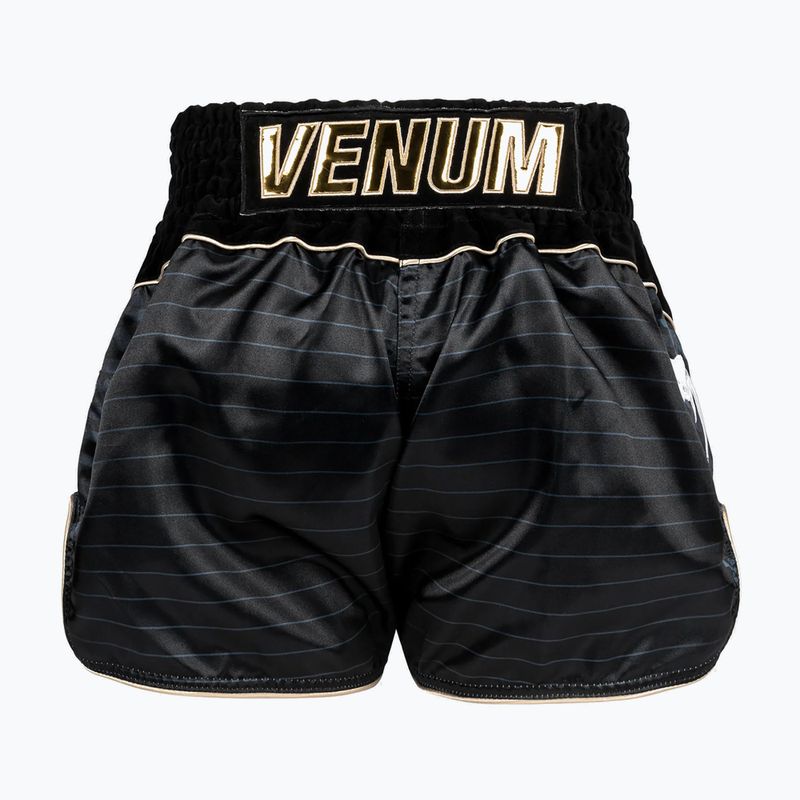 Spodenki treningowe Venum Attack Muay Thai black/grey 2