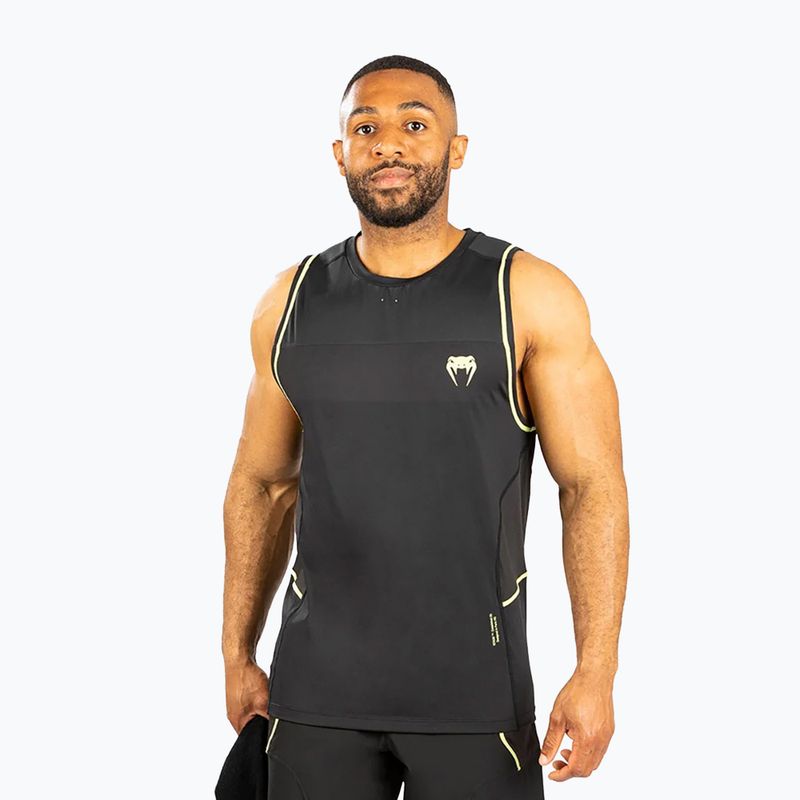 Tank top męski Venum Fusion 2.0 Dry-Tech black/yellow