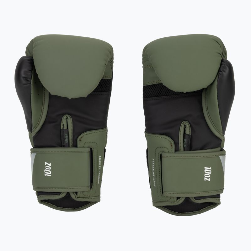 Rękawice bokserskie męskie Venum Challenger 4.0 black/khaki 3