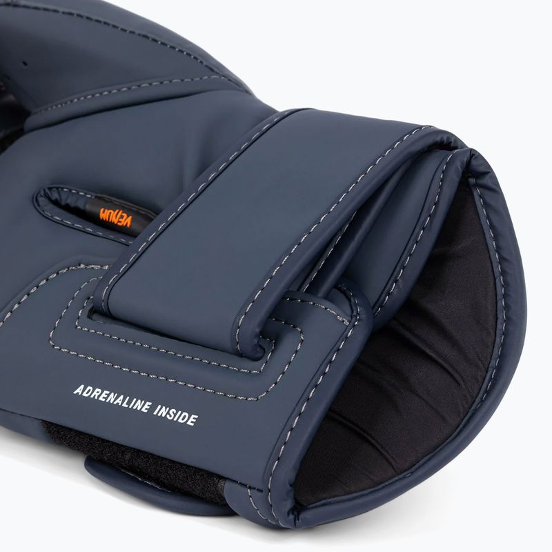 Rękawice bokserskie męskie Venum Challenger 4.0 navy blue/orange 7