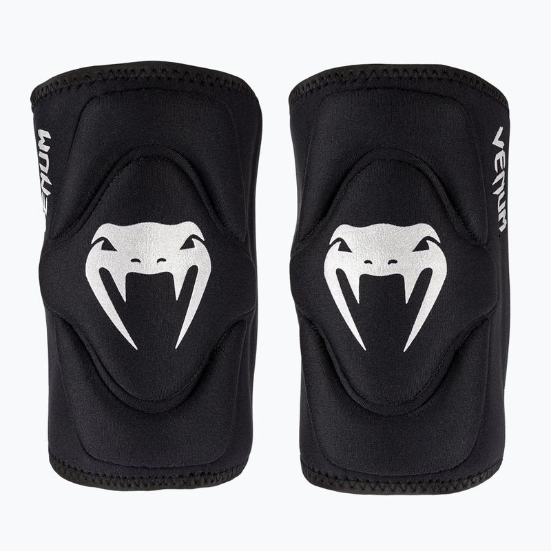 Ochraniacze na kolana Venum Kontact Knee Pads black/silver