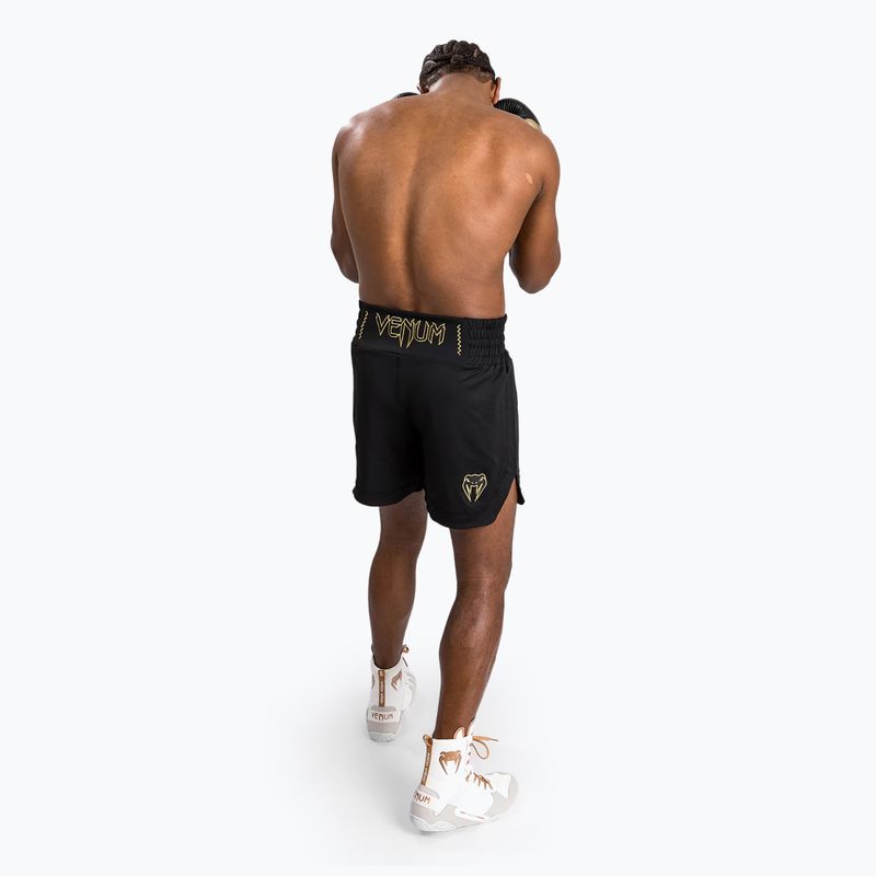 Spodenki bokserskie męskie Venum Classic Boxing black/gold 5