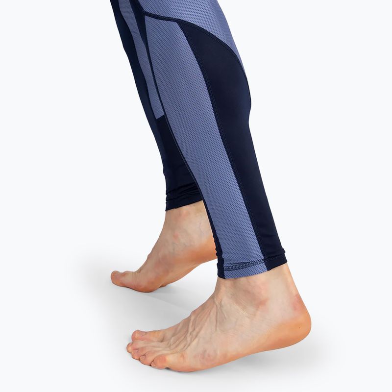 Legginsy treningowe męskie Venum Tempest Spats navy blue 5