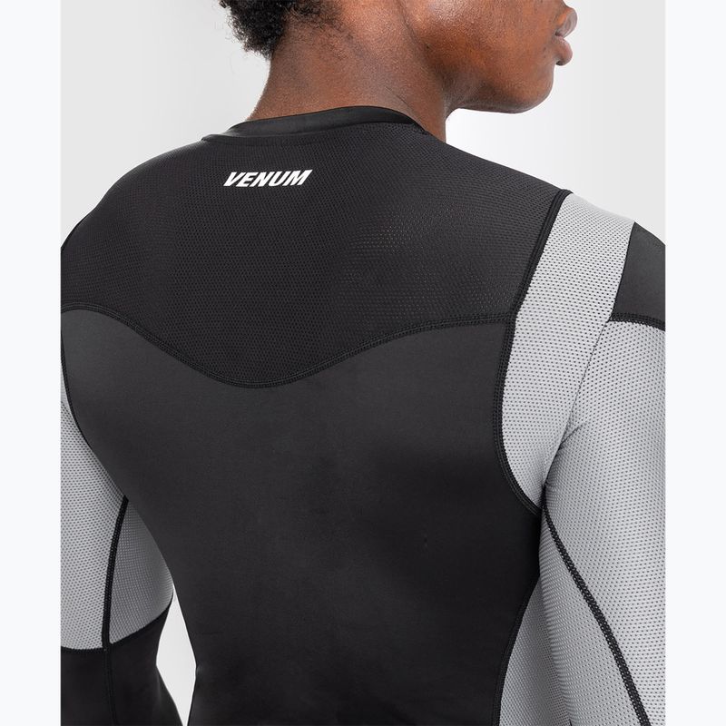 Longsleeve treningowy męski Venum Tempest Rashguard black/grey 6