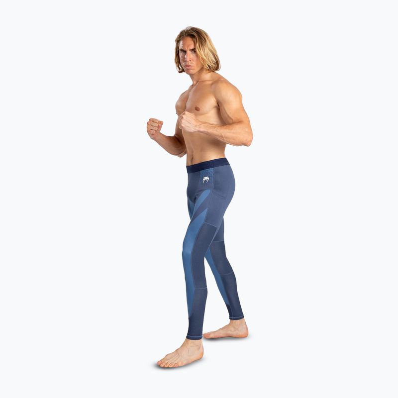 Legginsy męskie Venum Attack Spats navy blue 2