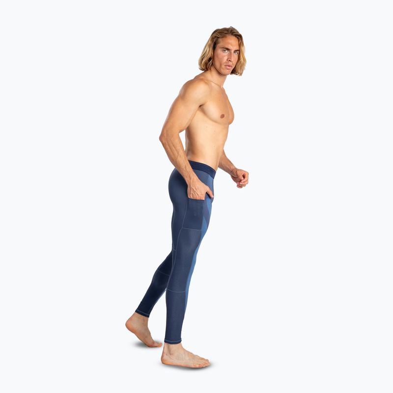 Legginsy męskie Venum Attack Spats navy blue 3