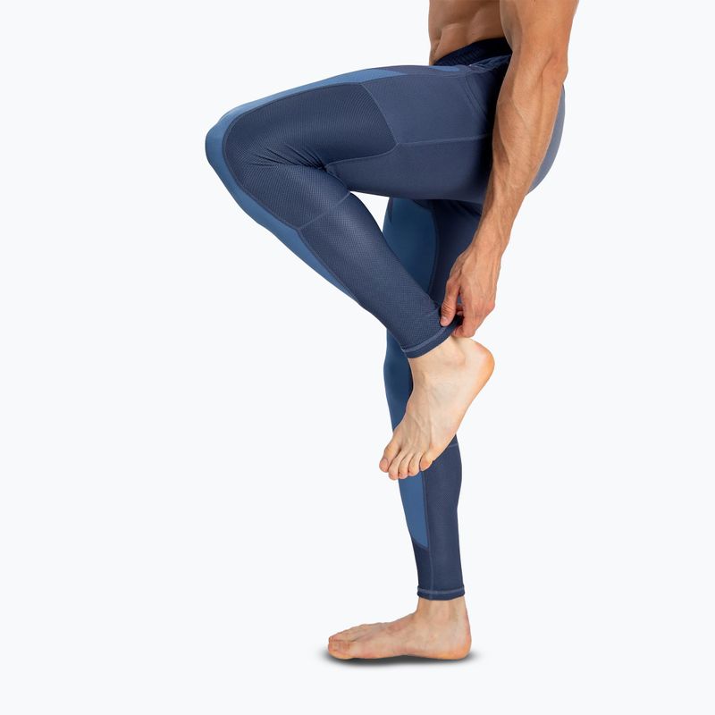 Legginsy męskie Venum Attack Spats navy blue 4