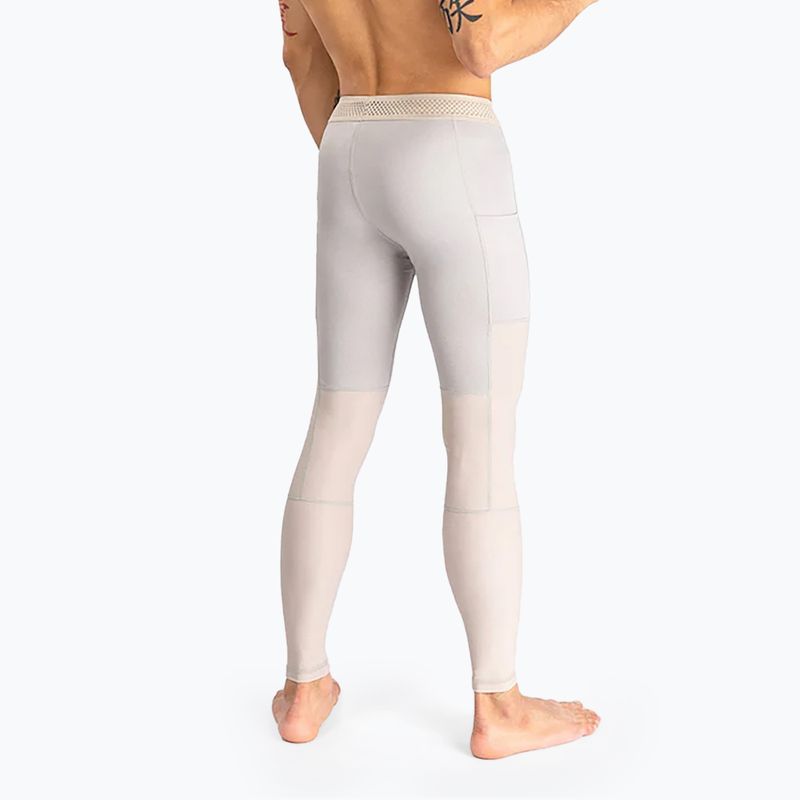 Legginsy męskie Venum Attack Spats beige 3