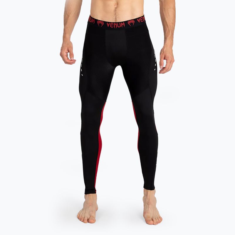 Legginsy męskie Venum Adrenaline Spats black/red