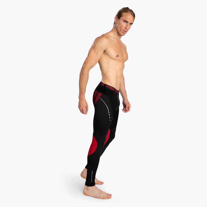 Legginsy męskie Venum Adrenaline Spats black/red 2